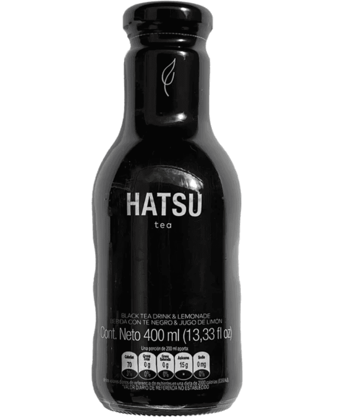 Hatsu Tea, Té Negro & Jugo de Limón