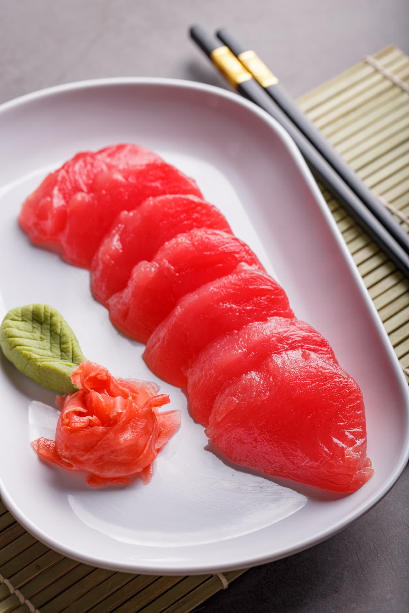 Sashimi de atún